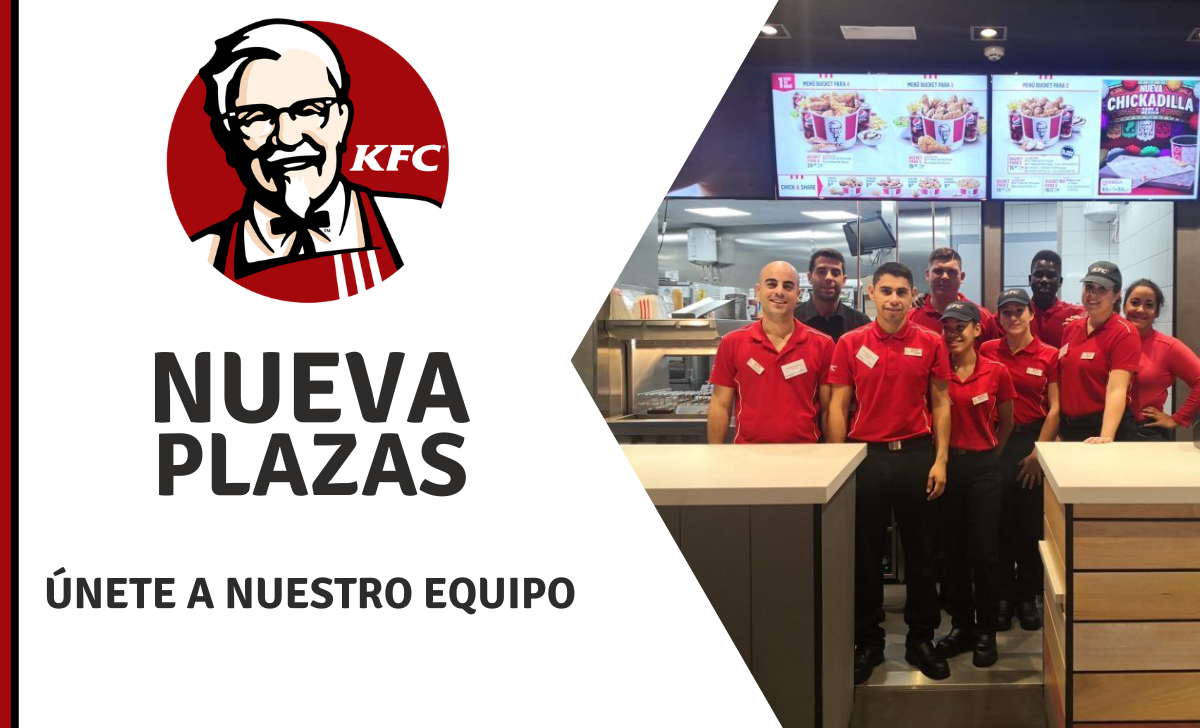KFC cuenta en este momento con vacantes disponibles